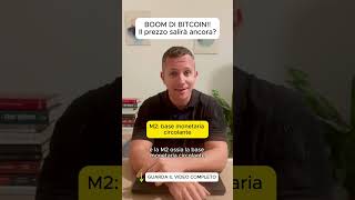 BOOM DI BITCOIN Il prezzo salirà ancora [upl. by Deeraf]