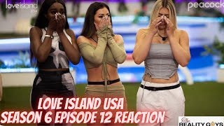 A Dumping for the Ages Love Island USA Season 6 Episode 12 Reaction LoveIslandUSA LoveIsland [upl. by Asyla824]