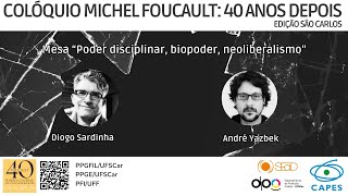 Colóquio Michel Foucault  Poder disciplinar Biopoder e Neoliberalismo [upl. by Bausch]