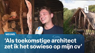 Studenten bouwen replica van 7000 jaar oude prehistorische boerderij ⛺  L1Nieuws [upl. by Gotcher]