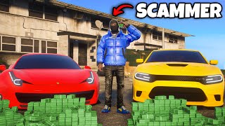 I spent 48 hours as a SCAMMER in GTA 5 RP [upl. by Amalie]