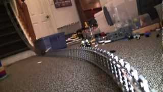 Sideways LEGO Roller Coaster [upl. by Cerf]