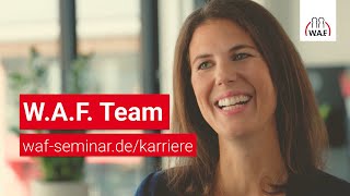 Mitarbeiter Produktentwicklung WAF Karriere [upl. by Anolahs]