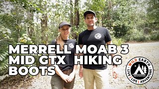 MERRELL MOAB 3 MID GTX HIKING BOOTS [upl. by Lukash]