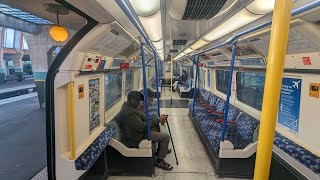 Piccadilly line full journey Cockfosters to Heathrow Terminal 5 ✈️ 30102023 [upl. by Llenor]