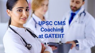 UPSC CMS Online Classes Online UPSC CMS coaching Best Cms Coaching in India upsccms cmse [upl. by Durgy773]