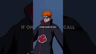 If you believe vengeance leads to justice naruto anime viral inspirationalanime pain ytshorts [upl. by Cinimmod]