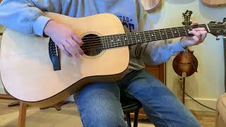 Serial No 106 Demo Sitka Spruce and Osage Orange Handmade guitar Shenandoah Valley [upl. by Frechette]