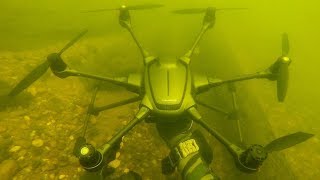 I Found a Crashed Drone Underwater While Scuba Diving Returned to Owner [upl. by Anivid]