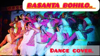 BOSONTO BOHILO SOKHI বসন্ত বহিল সখি BENGALI FOLK DANCE COVER  Ankita Bhattacharya [upl. by Carbone509]