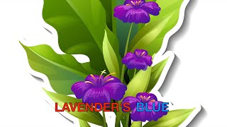 Lavenders Blue Dilly Dilly  Lavendelblau  New Remix  Lavender Biru  Kids Songs  Lagu Anak [upl. by Eanram]