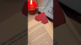 Subscribe for more tutorials 🫶🏻 Heart Bookmark Tutorial diy diycrafts origami heartbookmark [upl. by Nairda341]