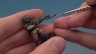 Warhammer 40000 How to Paint Cadian Shock Troops [upl. by Garlinda594]