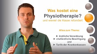 Was kostet eine Physiotherapie [upl. by Grider]