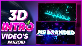 panzoid se intro kaise banaye  how to make intro in panzoid 2022 [upl. by Zulch48]