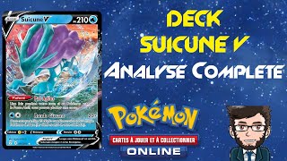 Analyse complète 65 du deck Suicune V sur Pokémon TCG Online [upl. by Ellenoj168]