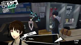 Persona 5  128 Hang Out with Makoto Talks About Dads Death Tsukasa Sae Shadow Factorization [upl. by Ashlee]