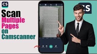 CamScanner Tutorial  How to Scan Multiple Pages on CamScanner [upl. by Heinrike663]