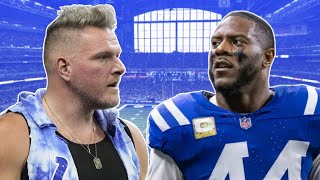 Reacting To Zaire Franklins Comments On Pat McAfee quotFuedquot nfl colts [upl. by Atiuqan97]