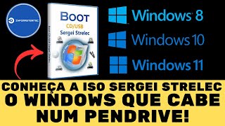 Conheça a ISO Sergei Strelec O Windows que cabe num Pen Drive [upl. by Omero]