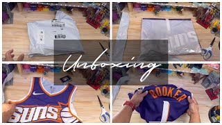 NBA Nike Authentic Jersey Phoenix Suns Devin Booker 1 Purple Icon Edition DriFit ADV [upl. by Frederiksen]