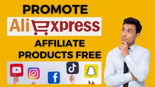 How to Promote Aliexpress Affiliate Product Free on Social Media  Earn Money from AliExpress [upl. by Sonnnie]