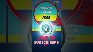 ⚠️ VBUCKS GIVEAWAY⚠️ 1 SUBS  1 VB  ⚠️End of Each MONTH⚠️ [upl. by Norrej36]