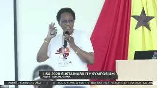 KNUSTLISA Keynote Address Atinuke Adebanji [upl. by Leuqram]