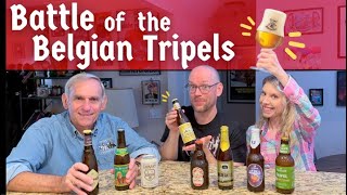 Blind Tasting 8 Belgian Tripel Beers [upl. by Ahseid]