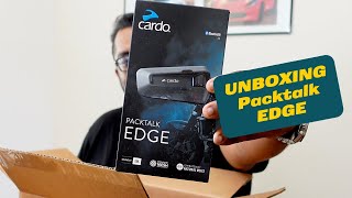 Breaking the Seal Unboxing the Cardo Packtalk Edge Communication System [upl. by Gnidleif]