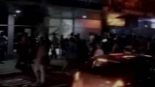 New Years 2010 Brawl in downtown Suva [upl. by Assiralc]