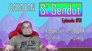 Catatan Si Gendut 01  Serakah Membuat Sengsara  Giveaway amp New weekly Series   dZodiaCz Vlog [upl. by Afatsom]