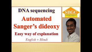 Automated Sangers dideoxy DNA Sequencing [upl. by Yenoh]