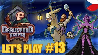 Graveyard Keeper lets play 13  Better Save Soul DLC  CZ [upl. by Sivart]