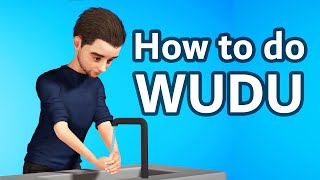 How to do wudu ablution  Step by Step [upl. by Inaej341]