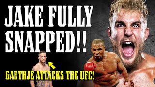 Jake Paul Goes NUCLEAR over Tyson Fight STORY Gaethje HAMMERS the UFC for DEBACLE Saturday Night [upl. by Blaine]