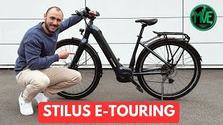 STILUS ETOURING  le vélo toutchemin électrique le plus haut de gamme de Decathlon [upl. by Earahs]