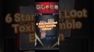 6 Star Gold Loot Toxic Rumble Edition wwechampions officialscopelycontentcreator [upl. by Prue]