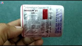 Inmecin 25 Capsule  Indomethacin 25mg Capsule uses  Inmecin 25mg Capsule uses side effects benefit [upl. by Kinsley]