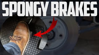 6 Causes of Spongy Brake Pedal  Spongy Brakes Diagnosing amp Cost to Fix [upl. by Halak]