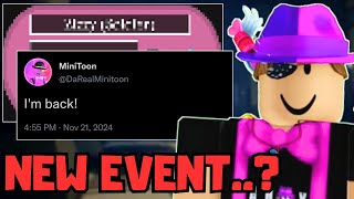 MINITOON IS BACK  ANOTHER NEW PIGGY EVENT  Piggy News [upl. by Vevay]