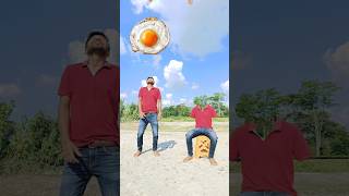 Matching twin brotherr flying body parts vs Eating candy egg amp Catching brown catt funny video😂😀 [upl. by Natascha589]