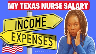 Nurse Salary Vs Expenses USA  Comparing my US Nurse Salary and Expenses [upl. by Canter]