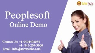 PeopleSoftfinance Introduction  Peoplesoft Training  Demo Video  Online Training [upl. by Thayne]