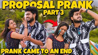 quotFINALLY PRANK CAME TO AN ENDquot😰 Part3 Of Proposal Prank😨 Nellai360 [upl. by Ennayelhsa114]