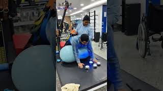 Paraplegia Recovery Exercises rehab physiotherapy rehabilitation paraplegic expert physio [upl. by Onaicul]