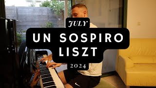 Un Sospiro  Liszt July 2024 Progress [upl. by Marlow897]