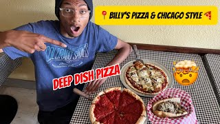 Billy’s Pizza amp Chicago Style 🍕The Best Deep Dish Pizza Mind Blown [upl. by Ikkela653]