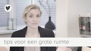 hoe maak je een grote ruimte toch gezellig  vtwonen  tips [upl. by Schnurr]