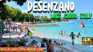 Desenzano del Garda Lake Garda  Italy Walking Tour 4k 60fps Prowalk vlog Italy 2024 [upl. by Adnoved]